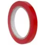 Pakkelint agipa 12 mm x 66 m PVC punane — kottide sulgemiseks, 1 tk