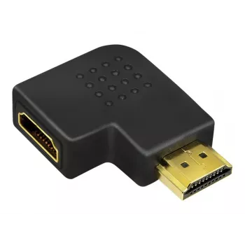 HDMI soovaheti adapter LOGILINK AH0008 — HDMI HDMI-le, must, kullatud kontaktid