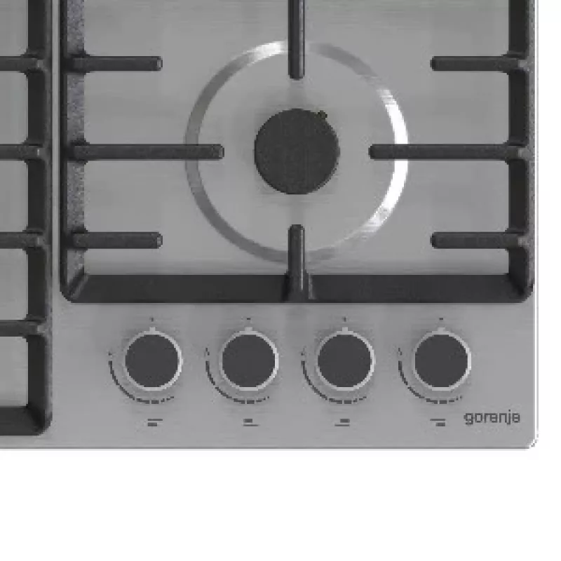 Gorenje G642ABX pliit Roostevaba teras Sisseehitatud 60 cm Gaas 4 tsooni