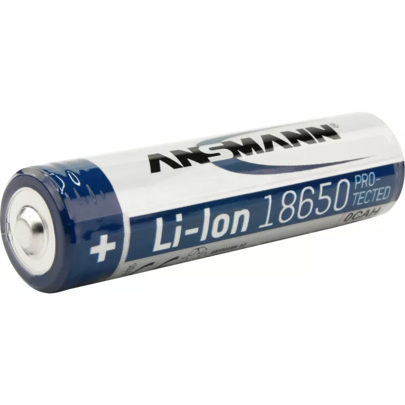 ANSMANN - Aku 18650 - Li-Ion - 2600 mAh - 9,36 Wh - Hõbedane (1307-0000)