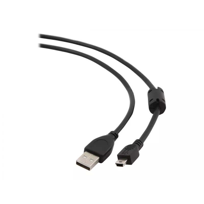 Gembird 1.8m USB 2.0 A/mini-USB 1.8m USB A Mini-USB B Schwarz (CCF-USB2-AM5P-6)