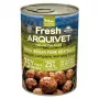 Märg koeratoit ARQUIVET Fresh Iberian Pork Meatballs 400 g – täisväärtuslik konservtoit, teraviljavaba, täiskasvanud koertele