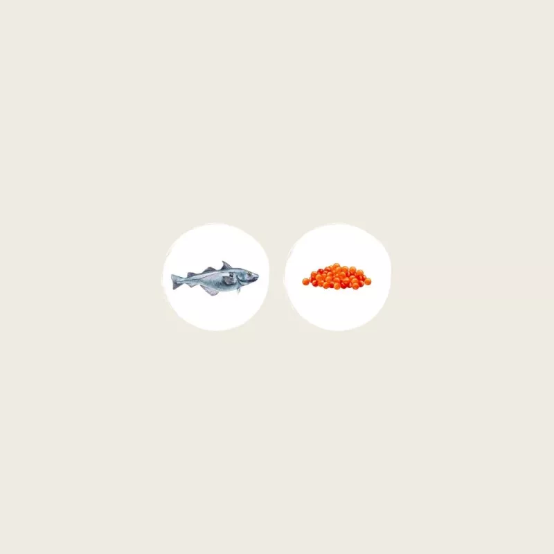 EDEN Valge Fish with Herring Caviar - kuiv kassitoit - 1,5 kg