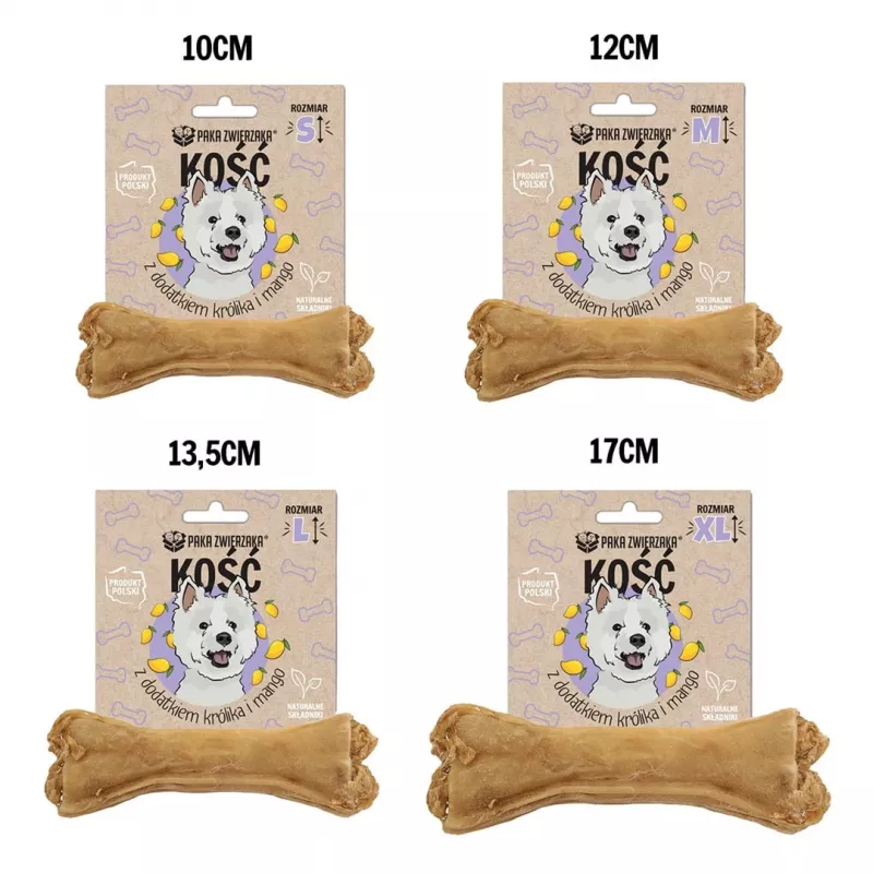 PAKA ZWIERZAKA Kondijänese ja mangoga M 12 cm - koeramaius - 55g