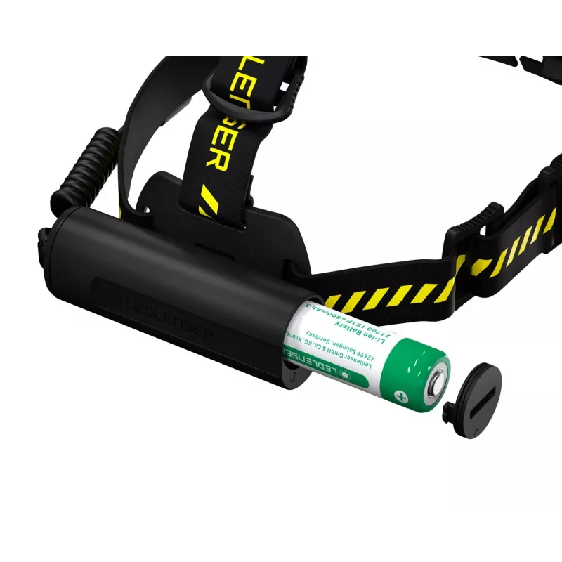 Ledlenser 502195 taskulamp Must, Kollane Pealamp LED