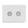 Lanberg seinale paigaldatav paigaldusrack-kapp 19'' 18U 600x450mm hall (klaasuks)
