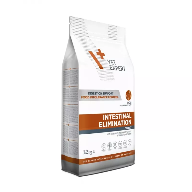 VET EXPERT Veterinary Diet Intestinal Elimination Koer – kuiv koeratoit – 12 kg