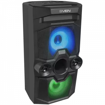 Kõlar SVEN PS-650, must (50W, TWS, Bluetooth, FM, USB, microSD, LED-ekraan, 4000mA*h)