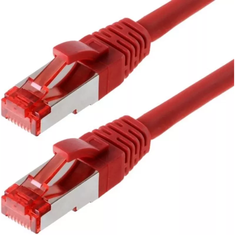 Võrgukaabel Helos CAT6 S/FTP (PIMF) 0,25 m Punane
