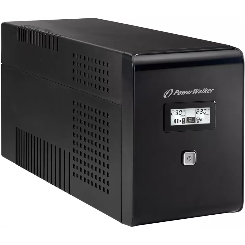 PowerWalker VI 2000 LCD 2 kVA 1200 W 2 AC pistikupesa