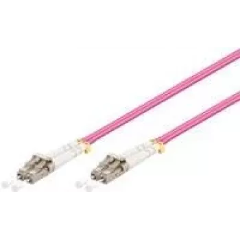 InfiniBand/kiudoptiline kaabel Goobay 95934 1 m LC Roosa