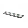 Lanberg PPU5-0024-B - RJ-45 - Cat5,Cat5e - Must - Metall - Rackipaigaldus - 0,5U (PPU5-0024-B)