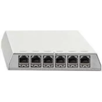 Patch-paneel Rutenbeck PP-ClassEA iso-6 Ap rw 6x RJ-45 Pure Valge