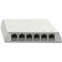 Patch-paneel Rutenbeck PP-ClassEA iso-6 Ap rw 6x RJ-45 Pure Valge
