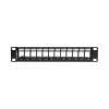 Patch-paneel LANBERG PPKS-9212-B 12-pordiline 1U 10-tolline FTP