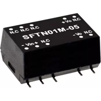 Toiteadapter MEAN WELL SFTN01M-15 1 W 15 V sisend 10.8-13.2 V