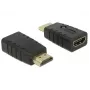 Adapter HDMI (pistik) > HDMI (pesa), EDID-emulaator (must)