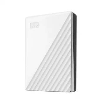 Western Digital WD My Passport 5TB Valge USB3.0 / 2.5, 19.15 mm / 256-bit encryption / WD Backup / Valge (WDBPKJ0050BWT-WESN)