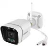 Foscam V8P Wi-Fi Valvekaamera Valge 8MP (3840x2160), Kaheriba Wi-Fi, sisseehitatud prožektor ja valvesireen (V8P-W)