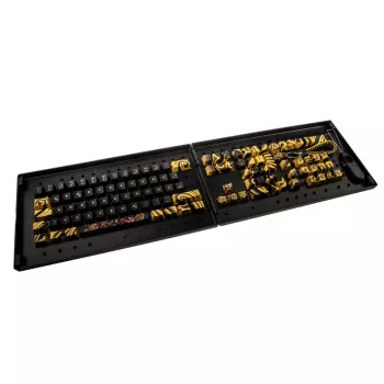 Keycap set Triton TIGER SKETCH Limited — PBT material, German layout (DE)