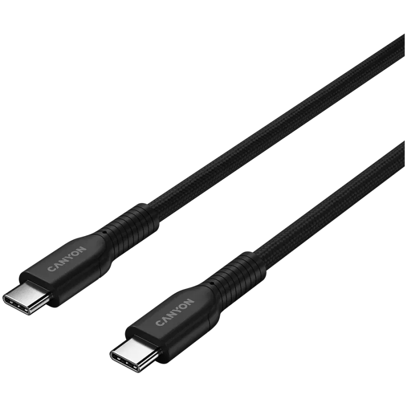 CANYON kaabel OnWire 60CL C-C 60W COLOR Punutud 1m Must