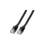 Efb K8107SW.0,5 Etherneti paigakaabel, must
