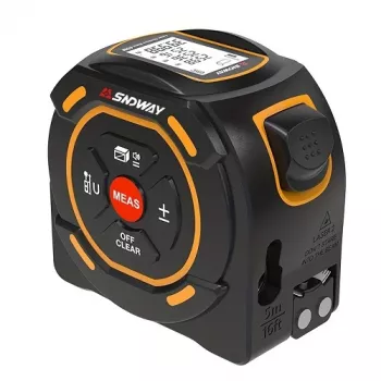 Lasermõõdulint SNDWAY SW-TM60A — 60 m ulatus, ±5 m täpsus