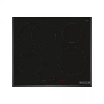 Induktsioonpliit Bosch PIF651HC1E, 60 cm, 4-tsooniline, puutjuhtimine, must, 7400 W ühendusvõimsus