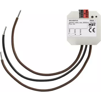 MDT technologies universaalne täitur 2-suunaline UP 10A, 230VAC, 14µF, 2EVG Battery-02UP.03 (Battery-02UP.03)
