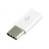 Sbox AD.USB-C W Micro USB 2.0 F. -> TYPE C M. Valge
