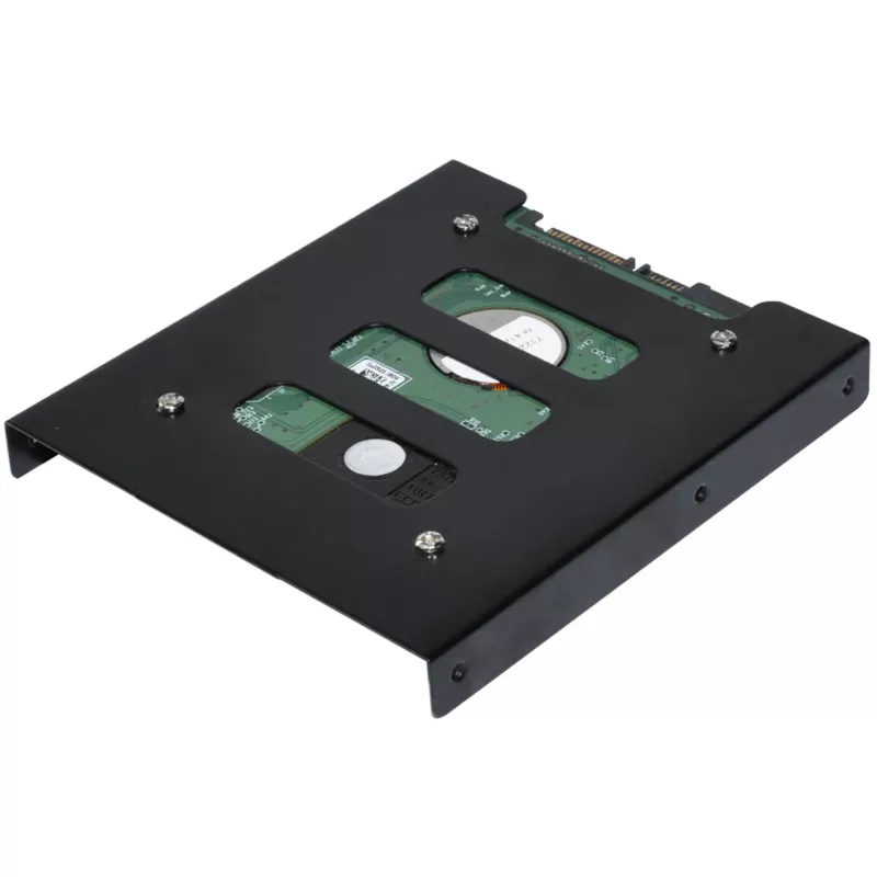 Kinnitusraam ultron Sisemine 1x2,5 SSD/HDD Metall must (377213)