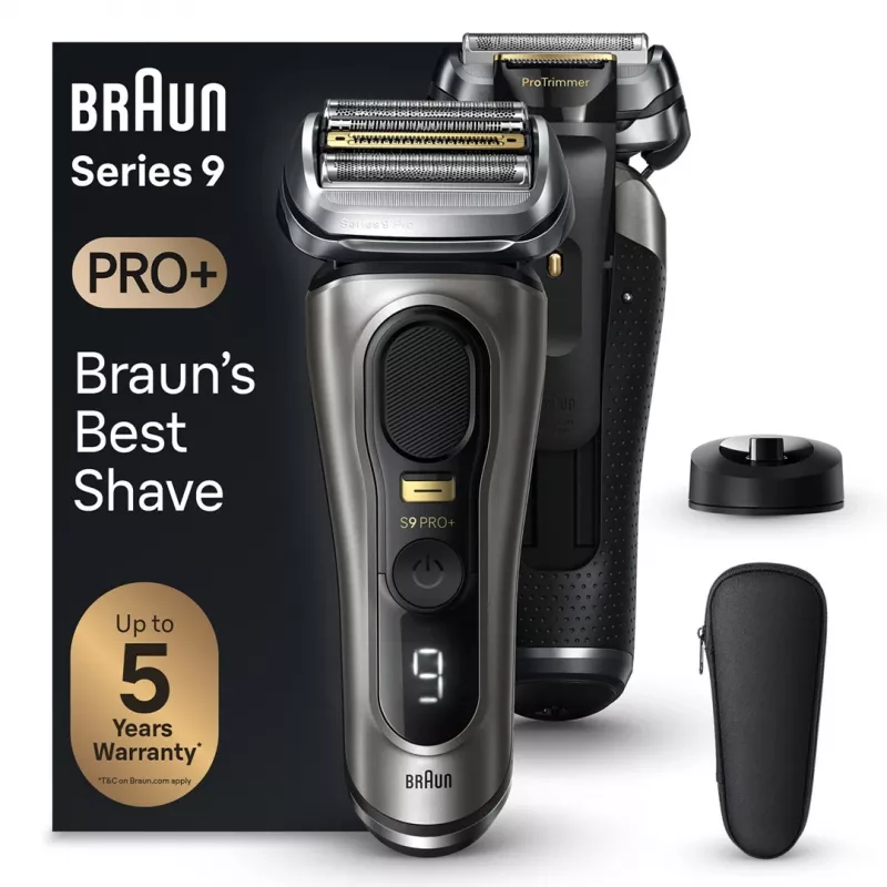 Braun Series 9 Pro+ 9515s elektriline pardel - märg ja kuiv, metallik