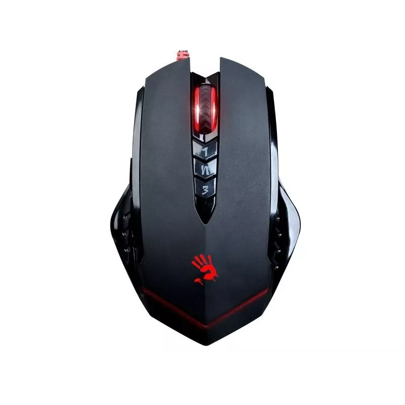 Mängurihiir A4Tech Bloody V8m — 3200 DPI, 8 nuppu, V-Track optiline, USB Type-A, must