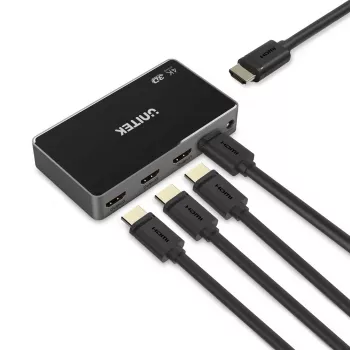 UNITEK V1109A HDMI videolõhestaja 4x HDMI 4K 1.4b