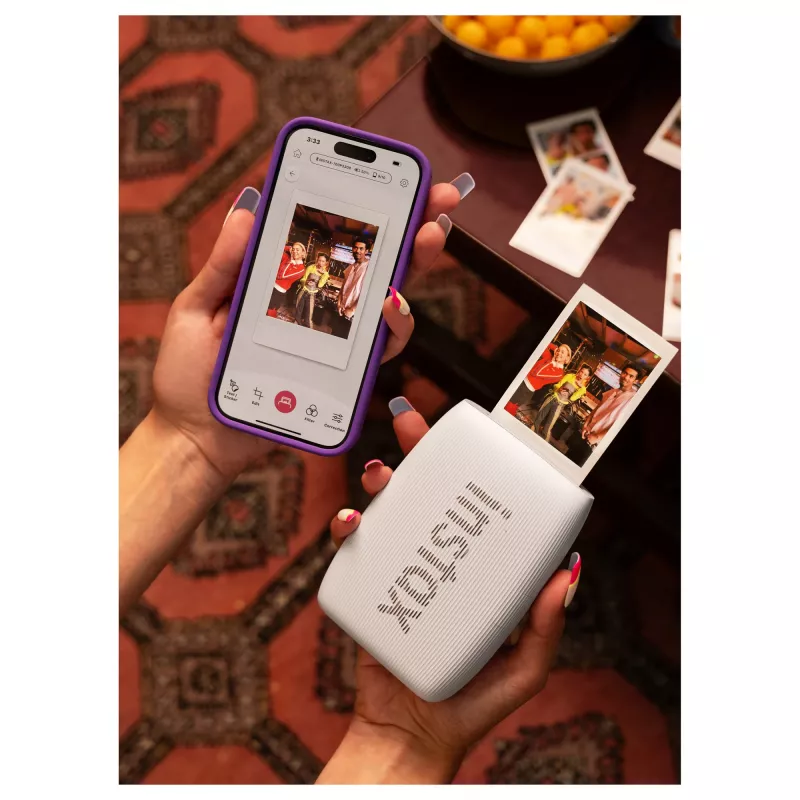 Fotoprinter Fujifilm Instax Mini Link 3 valge Bluetooth kaasaskantav kiirprinter nutitelefoni fotodele
