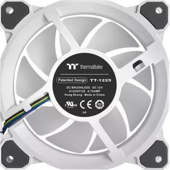 Thermaltake Riing Quad 12 ARGB korpuseventilaator 120 mm valge