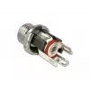 Juhtmepistik DeLOCK 89911 DC must nikkel