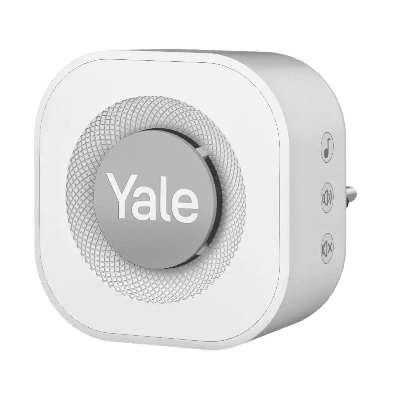 Yale uksekell helin hall, valge