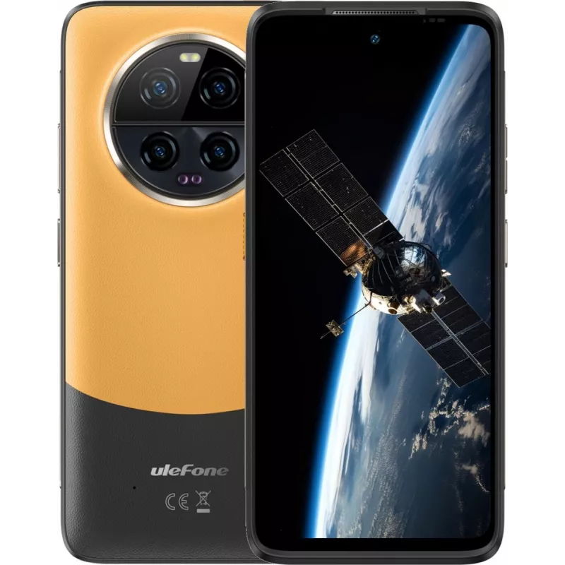 Tugevdatud nutitelefon UleFone Armor 23 Ultra 5G — 12 GB muutmälu, 512 GB salvestusruum, oranž