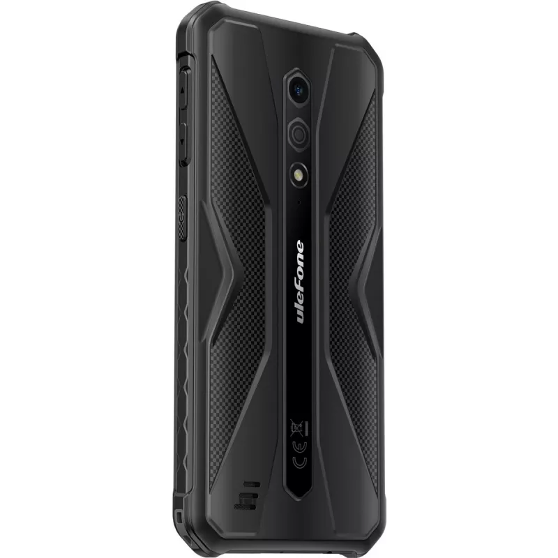 Vastupidav nutitelefon UleFone Armor X12 — 3GB muutmälu, 32GB salvestusruum, täiesti must