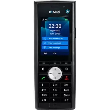 DECT-telefon MITEL 722dt Voice-over-IP – juhtmeta DECT-mikrotelefon VoIP-süsteemidele
