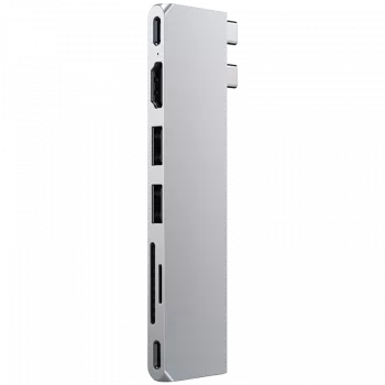 Satechi ST-HUCPHSS sülearvuti dokkimisjaam ja pordireplikaator USB 3.2 Gen 2 (3.1 Gen 2) Type-C hõbedane (ST-HUCPHSS)