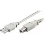 wentronic - USB-kaabel - USB (M) USB-tüüpi B-le (M) - 1,8 m - Hall (68712)