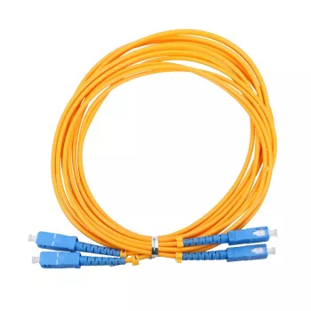 Fiiberoptiline kaabel Extralink EX.3586 1 m FTTH G.652D SC-SC dupleks kollane