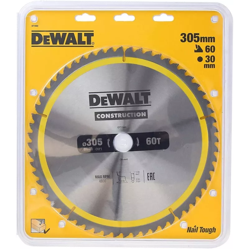 Ümmargune saeketas DeWALT DT1960-QZ