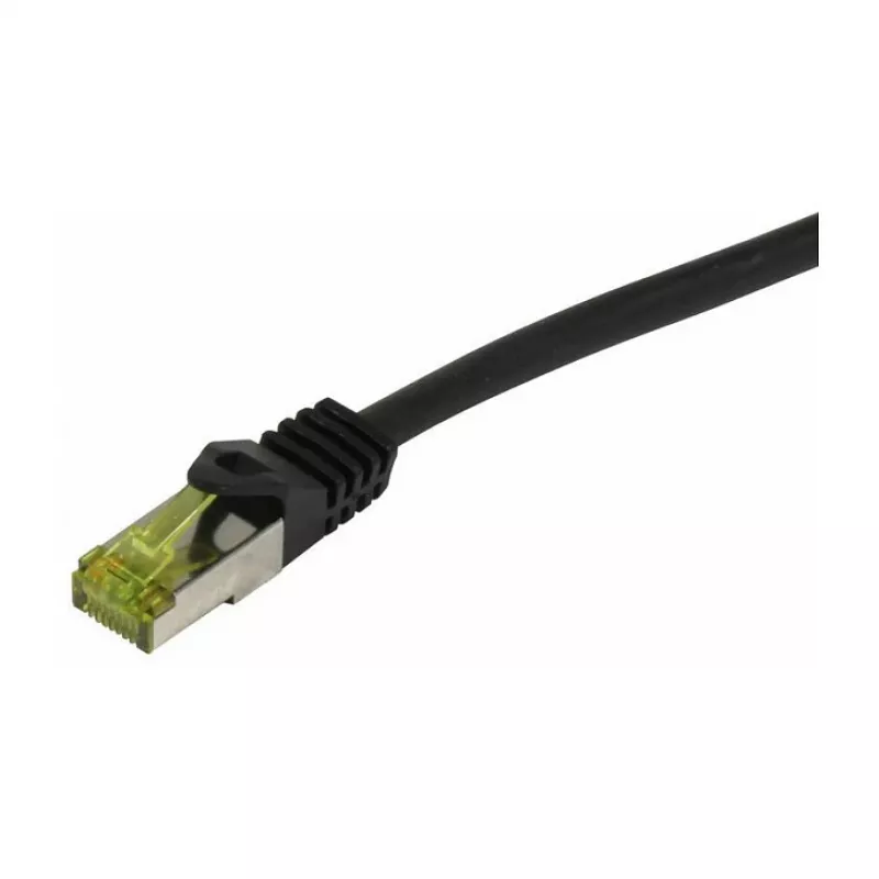 Synergy 21 patch-kaabel RJ45 - CAT6A 500Mhz - 0,5m - must - S-STP(S/FTP) - PUR siseruumides kasutatav/Outdoor/Indu (S216831V2)
