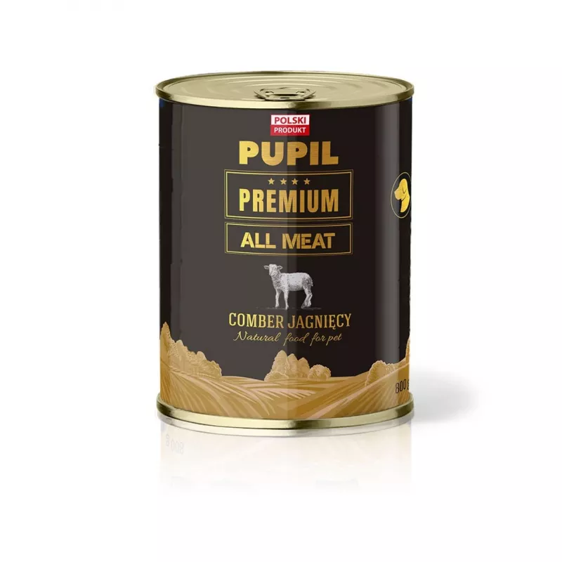 PUPIL Premium All Meat Gold Lambakints – märg koeratoit – 800 g