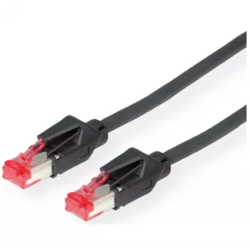 DRAKA paigalduskaabel Cat.6 (Class E) S/FTP, UC900 TM21, LSOH, must, 3 m