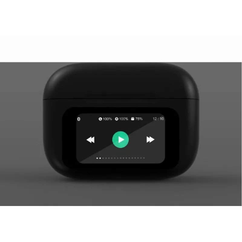 Headset BLUETOOTH/TWS-LCD-ANC-01-BK Gembird