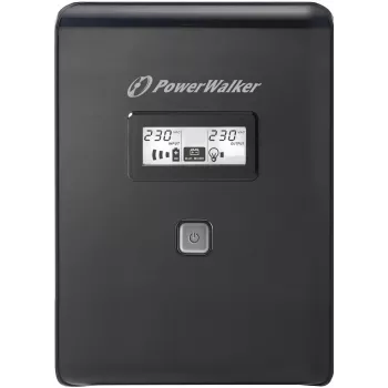 PowerWalker VI 2000 LCD 2 kVA 1200 W 2 AC pistikupesa